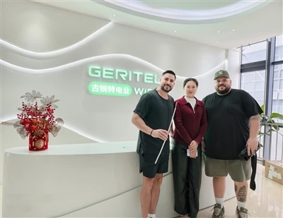 ลูกค้าชาวแคนาดาเยี่ยมชมโรงงานเคเบิล GERITEL